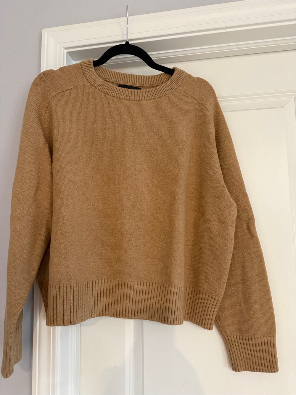 Banana Republic Factory Camel Crewneck Sweater